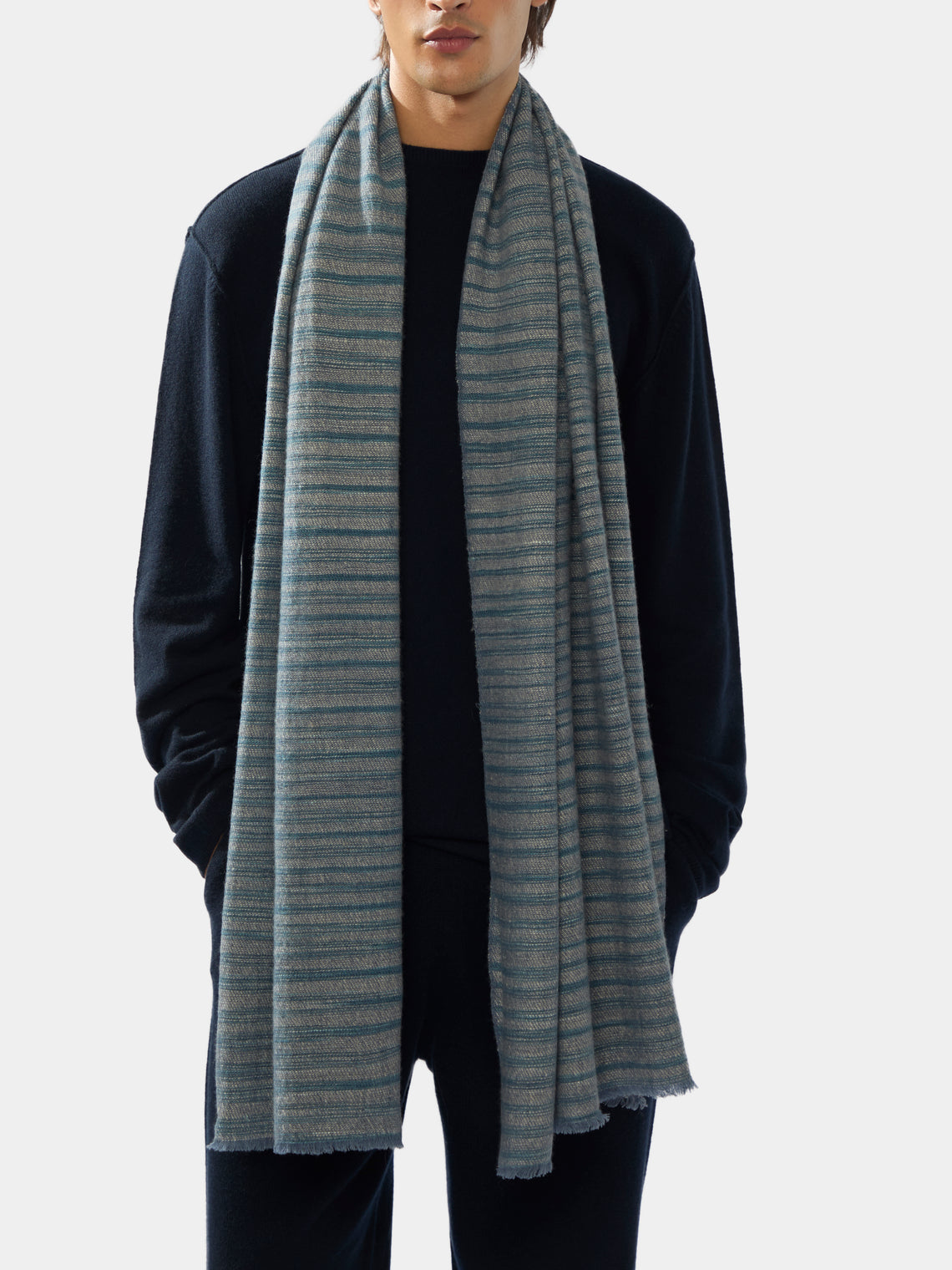 Denis Colomb - Annapurna Varanasi Cashmere Stole | One Size -  - ABASK