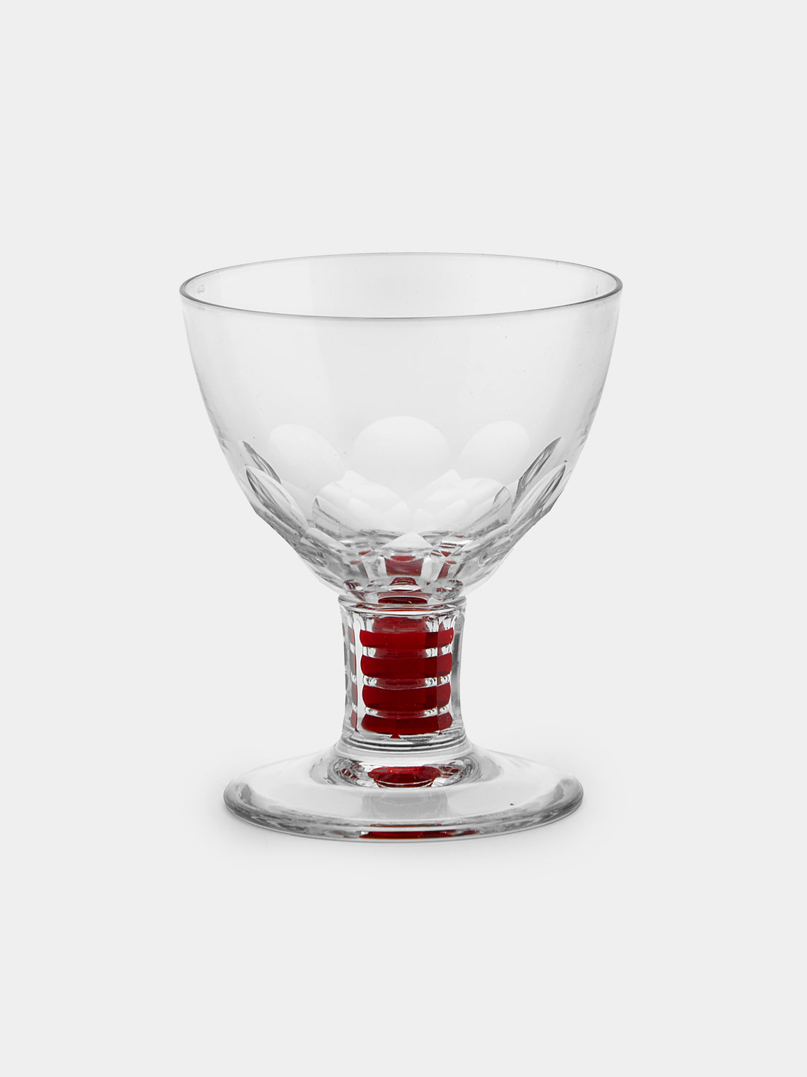 Antique and Vintage - 1930s Baccarat Crystal Red Wine Glasses (Set 6) -  - ABASK - 