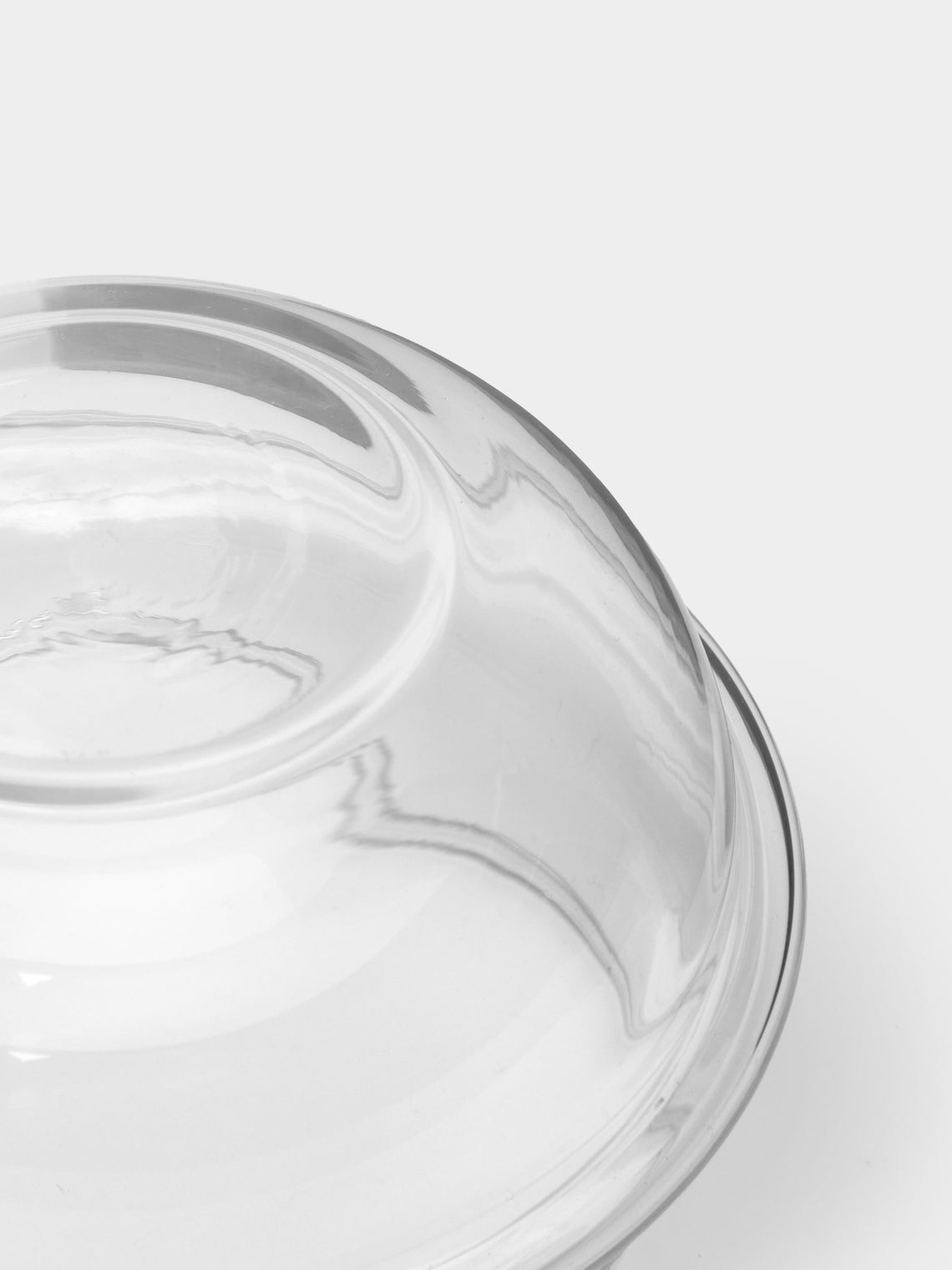 Antique and Vintage - Mid-Century Carl Auböck for Ostovics Culinar Glass Lidded Bowl -  - ABASK