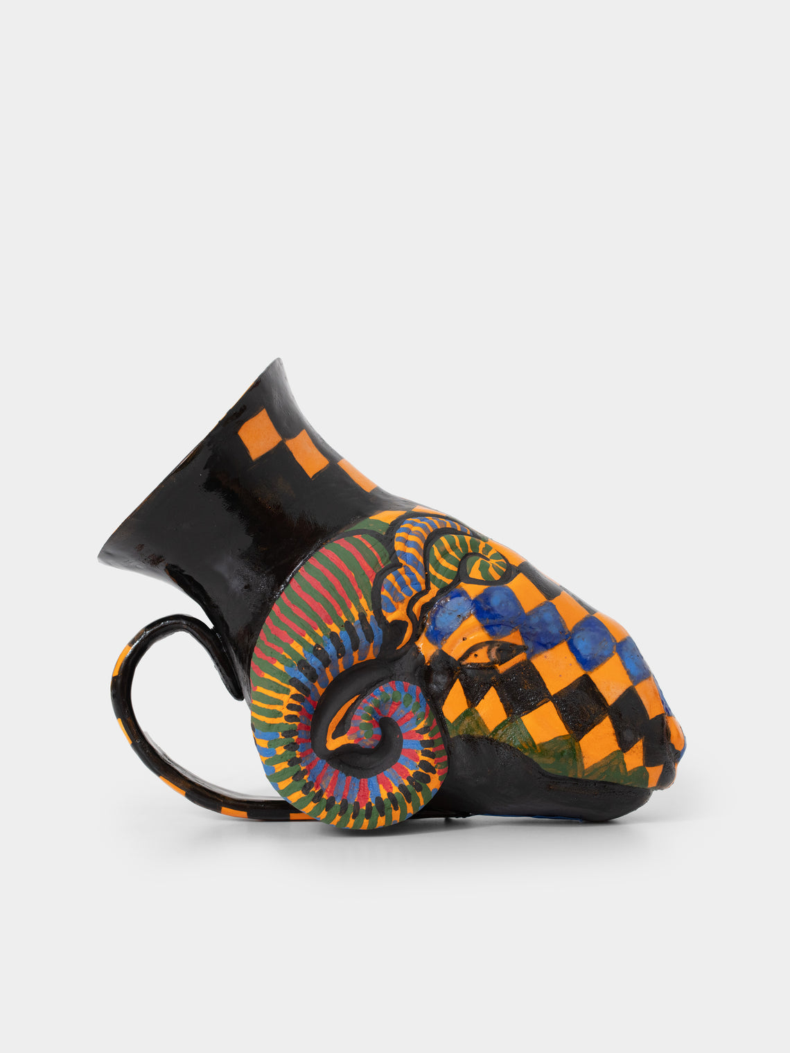 Village Potter x Roberto Lugo - Rhyton Ceramic Cup -  - ABASK - 