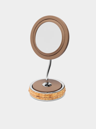 Lorenzi Milano - Bamboo Vanity Mirror -  - ABASK - 