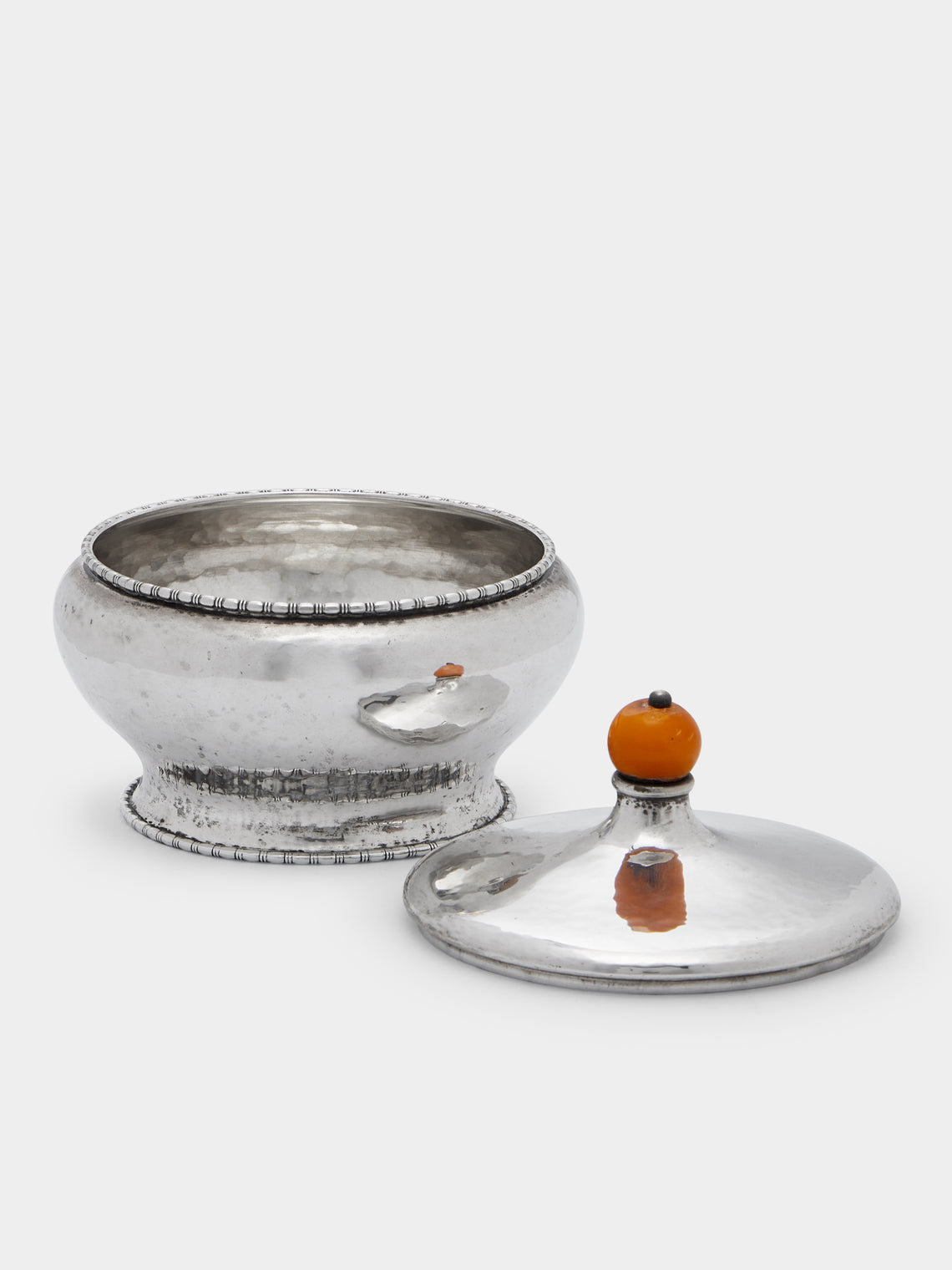 Antique and Vintage - 1910s Christian Frederik Heise Modernist Sterling Silver Bowl -  - ABASK