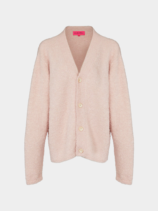 The Elder Statesman - Teddy Cashmere-Blend Oversized Cardigan | Size: S -  - ABASK - 