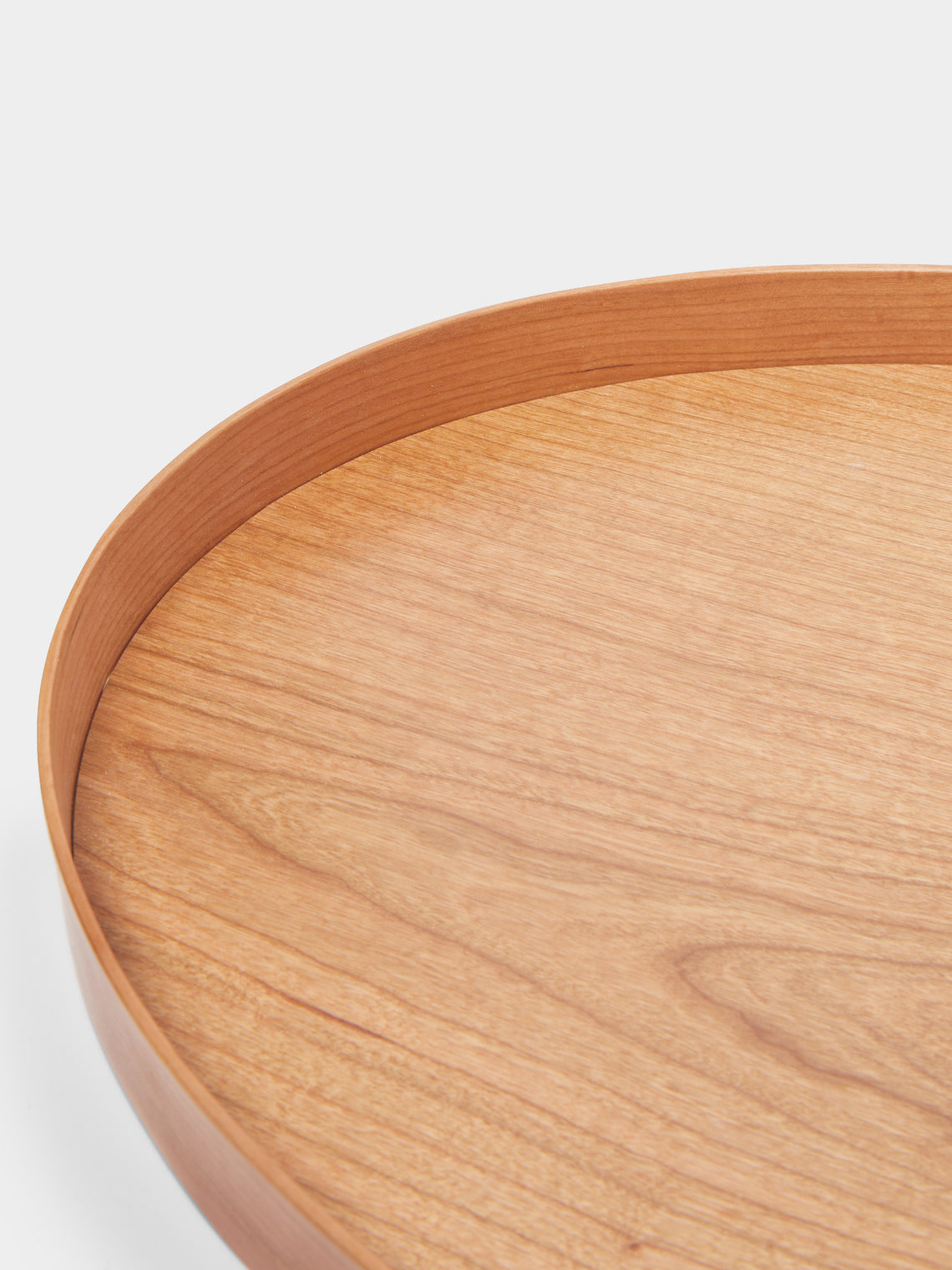 Rikke Falkow - Cherry Wood Small Oval Serving Tray -  - ABASK
