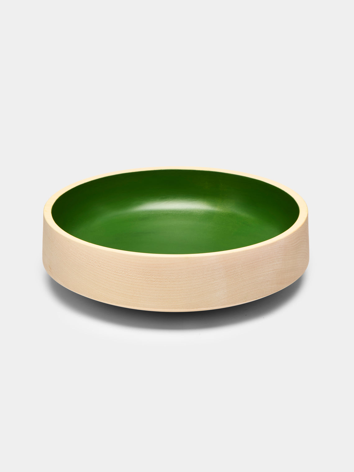 Marisa Klaster - Hand-Painted Wood Salad Bowl -  - ABASK - 