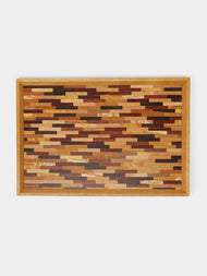 Mori Kougei - Poke Wood Rectangular Tray -  - ABASK - 