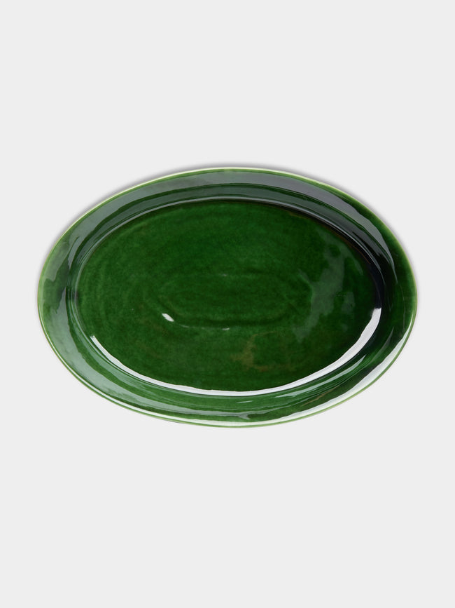 Mervyn Gers Ceramics - Hand-Glazed Ceramic Large Oval Platter -  - ABASK - 