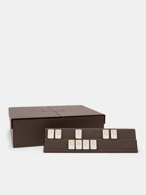 Giobagnara - Leather Rummikub Set -  - ABASK - 