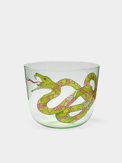 Lobmeyr - Marfa Hand-Painted Crystal Tumbler -  - ABASK - 