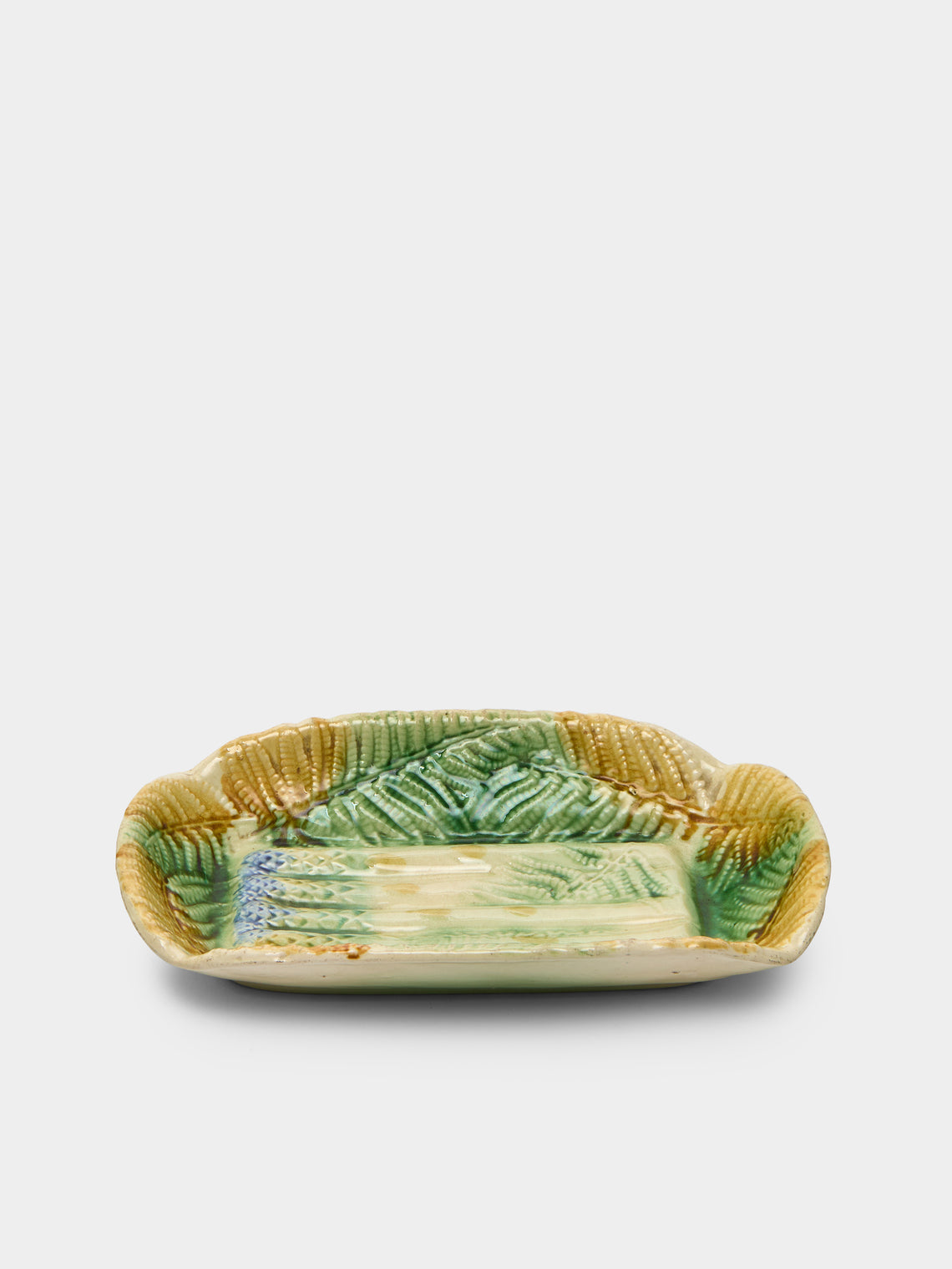 Antique and Vintage - 1900s Ceramic Asparagus Platter -  - ABASK - 