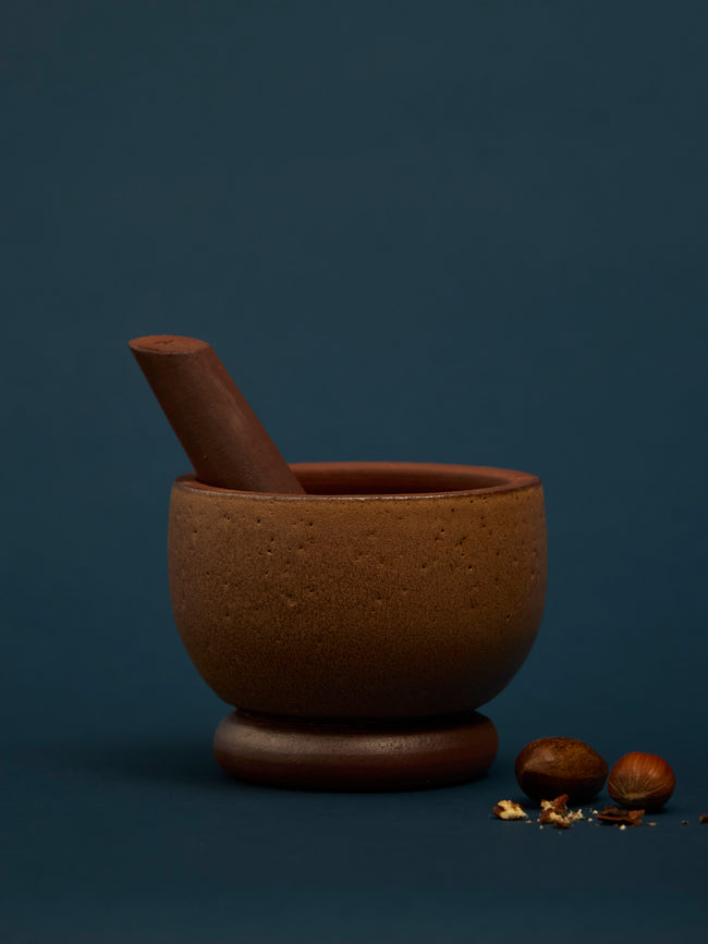 Andrea Tsang - Terra Stoneware Pestle and Mortar -  - ABASK