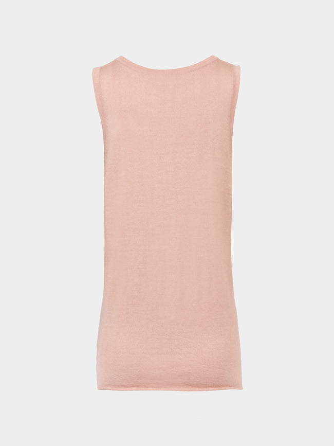 Ryan Roche - Cashmere Tank Top | Size: S -  - ABASK