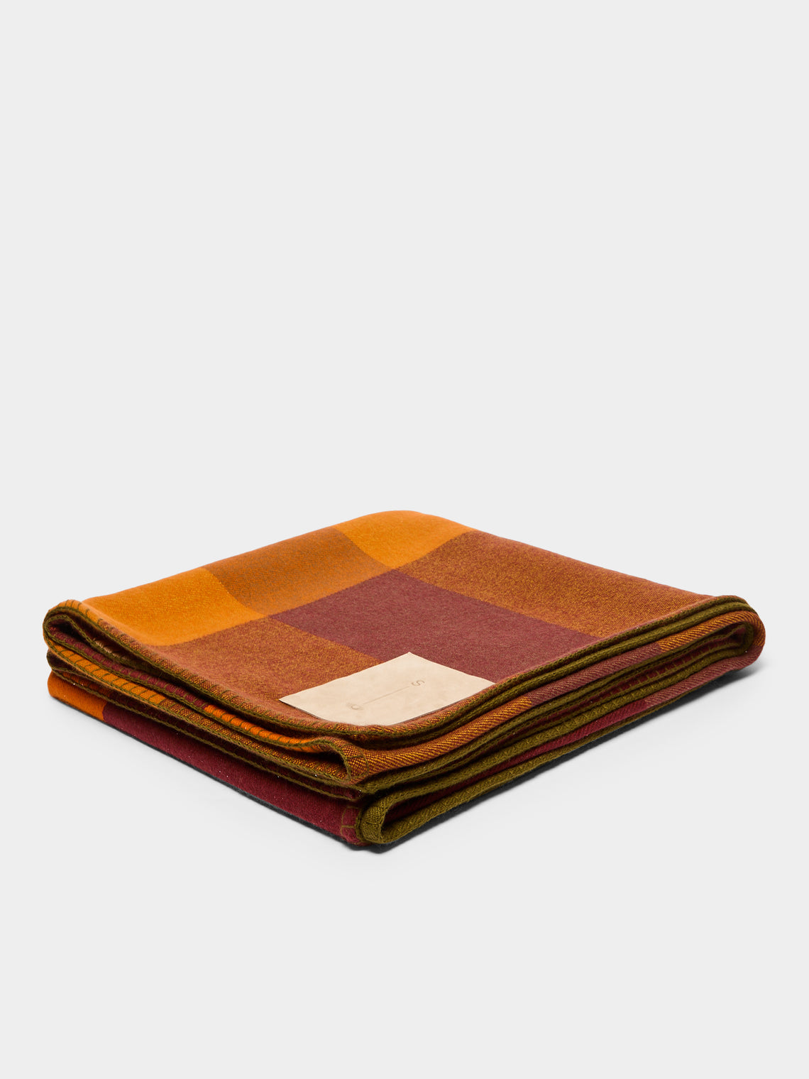 Studio Shamshiri x ABASK - Handwoven Cashmere Bold-Stripe Blanket -  - ABASK