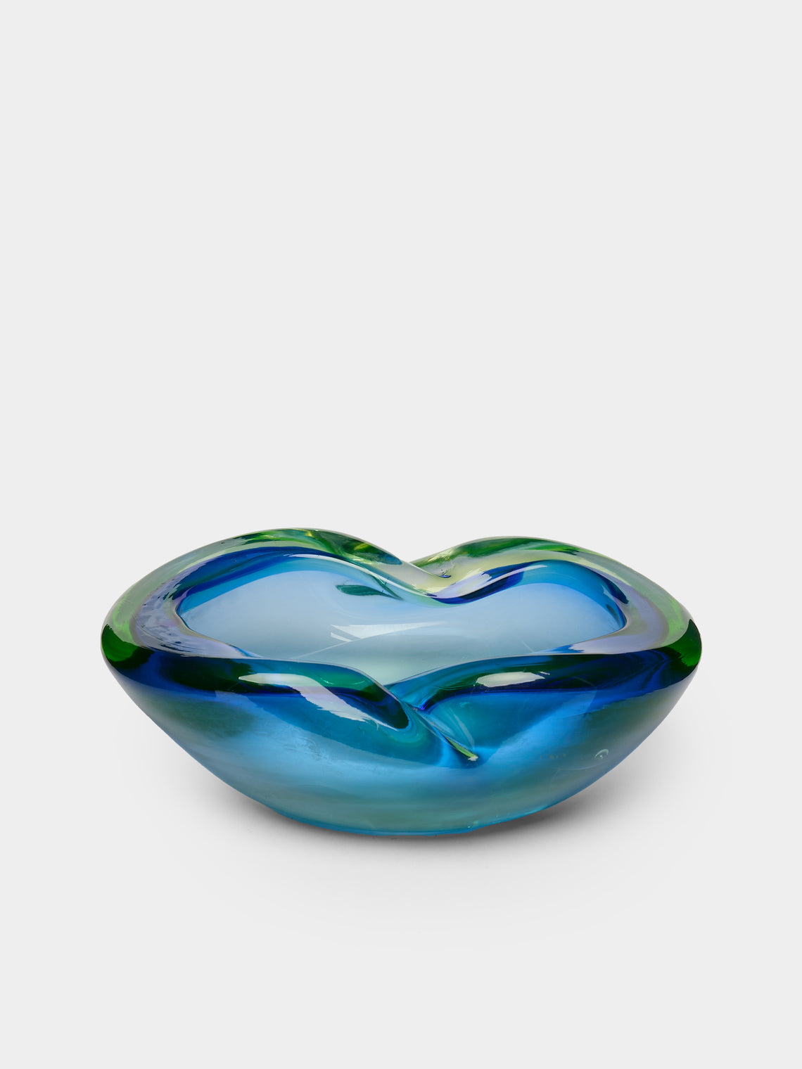 Antique and Vintage - 1960s Flavio Poli Murano Glass Ashtray -  - ABASK - 