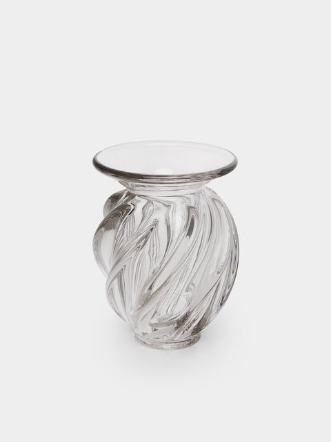 Antique and Vintage - 1940s Schneider Crystal Vase -  - ABASK - 