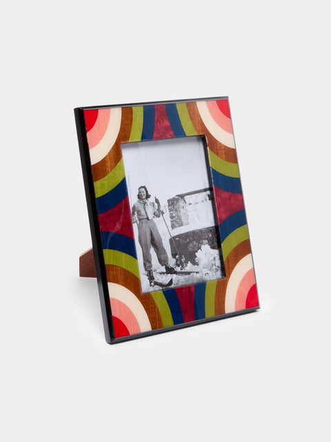 Biagio Barile - Girella Wood Inlay Photo Frame -  - ABASK - 