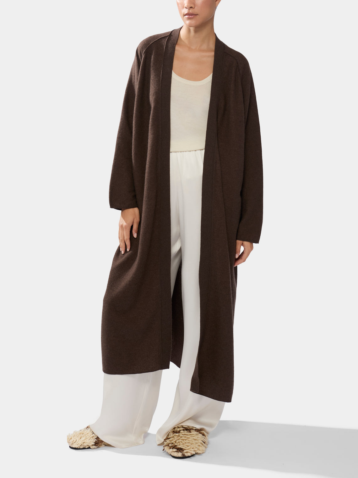 Dusan - Cashmere Long Cardigan | One Size -  - ABASK