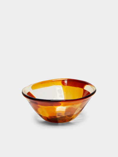 F&M Ballarin - Acquamarina Hand-Blown Murano Glass Bowls (Set of 2) -  - ABASK - 