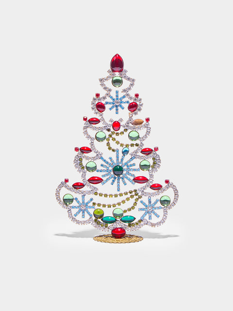 Antique and Vintage - 1930s Czech Jewelled Small Christmas Tree -  - ABASK - 