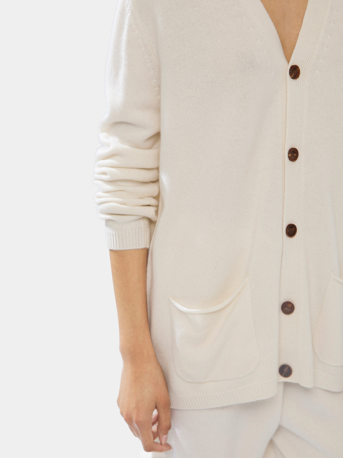 Cashmere Boyfriend Cardigan | Size: S