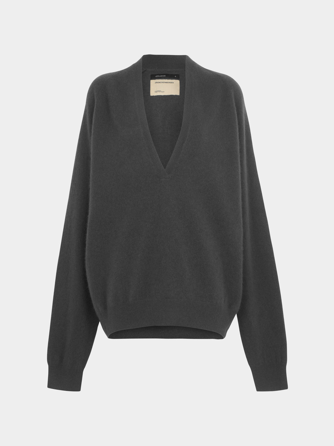 Frenckenberger - Johnny Cashmere V-Neck Sweater -  - ABASK - 