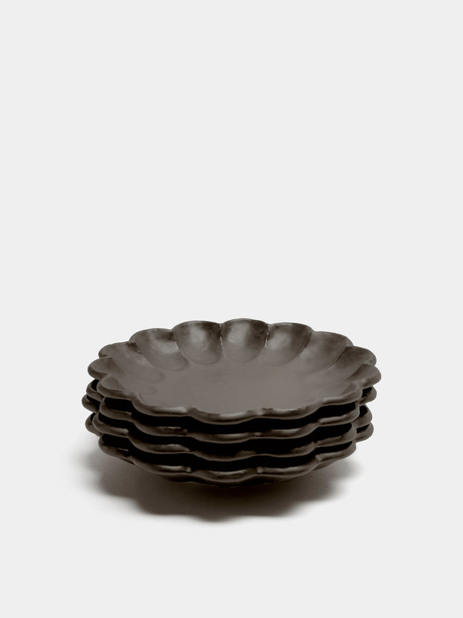 Kaneko Kohyo - Rinka Ceramic Dessert Plates (Set of 4) -  - ABASK