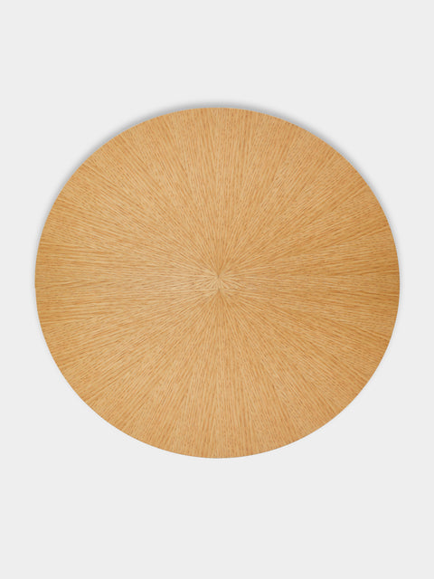 Mori Kougei - Japanese Oak Circular Placemats (Set of 2) -  - ABASK - 