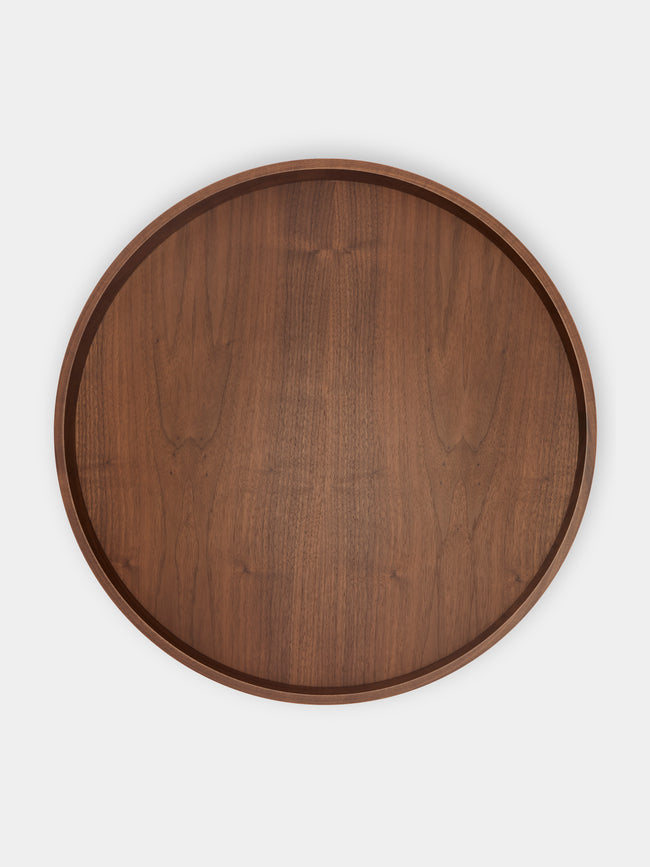 Riviere - Dama Leather and Wood Tray -  - ABASK - 