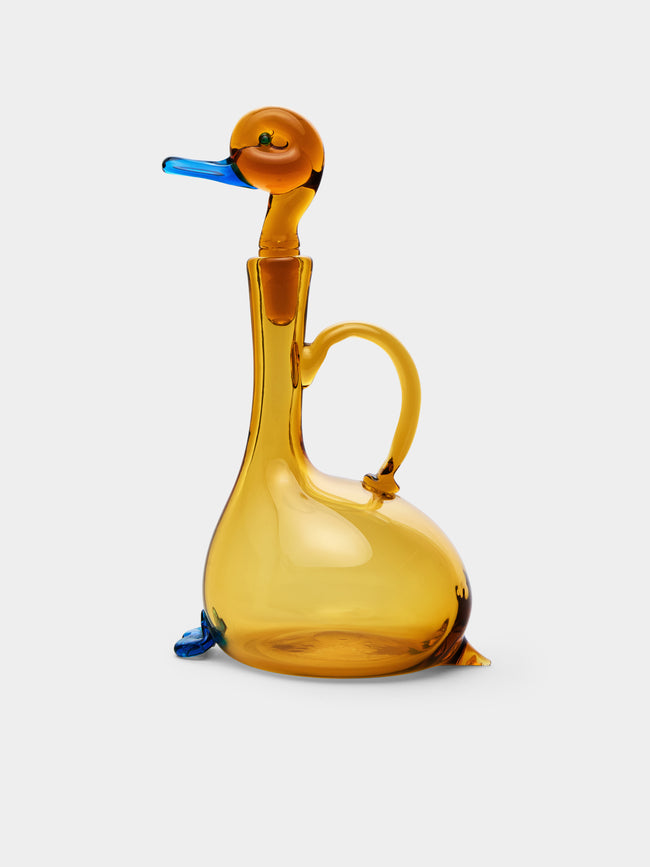 Antique and Vintage - 1950s Duck Murano Glass Decanter -  - ABASK - 