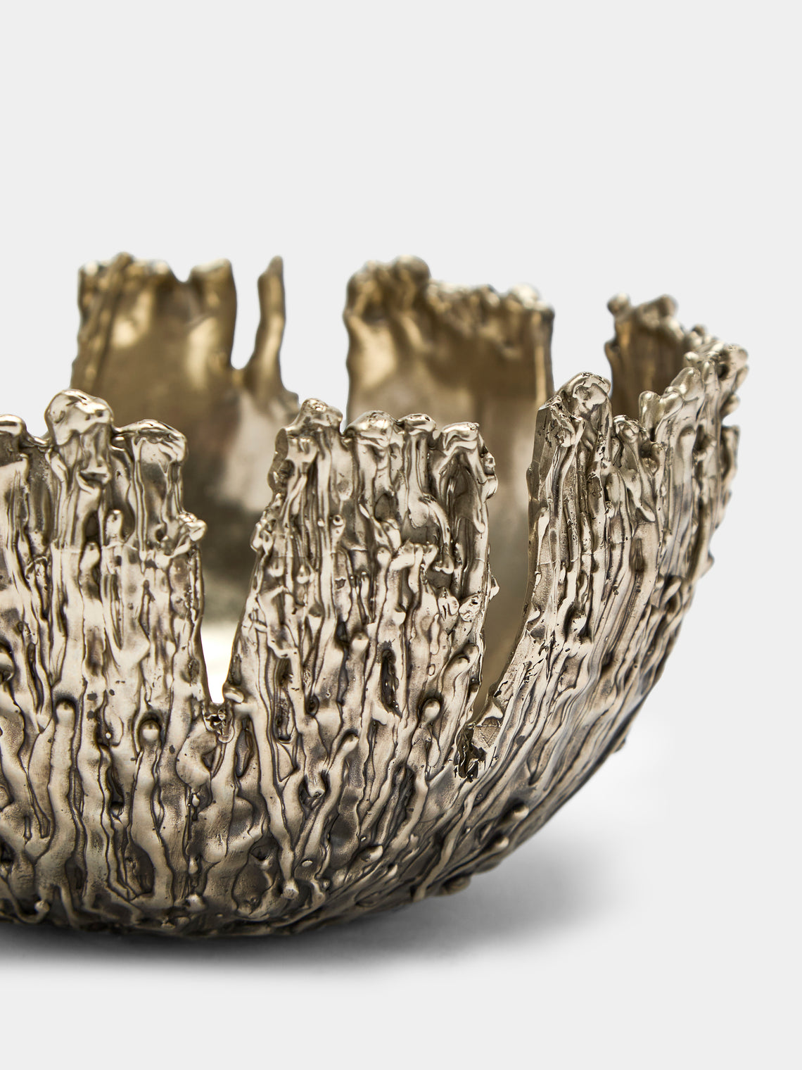 William Guillon - Gravity Hand-Sculpted Bronze Medium Bowl -  - ABASK