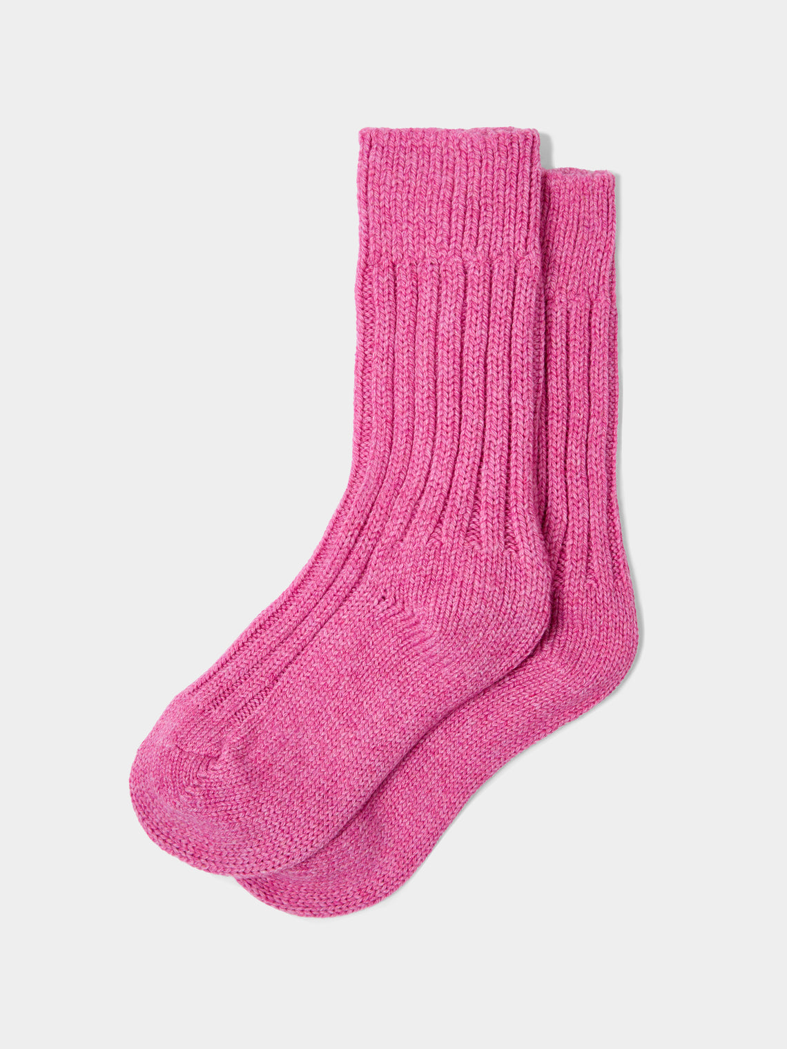 The Elder Statesman - Yosemite Ribbed Cashmere Socks | One Size -  - ABASK - 