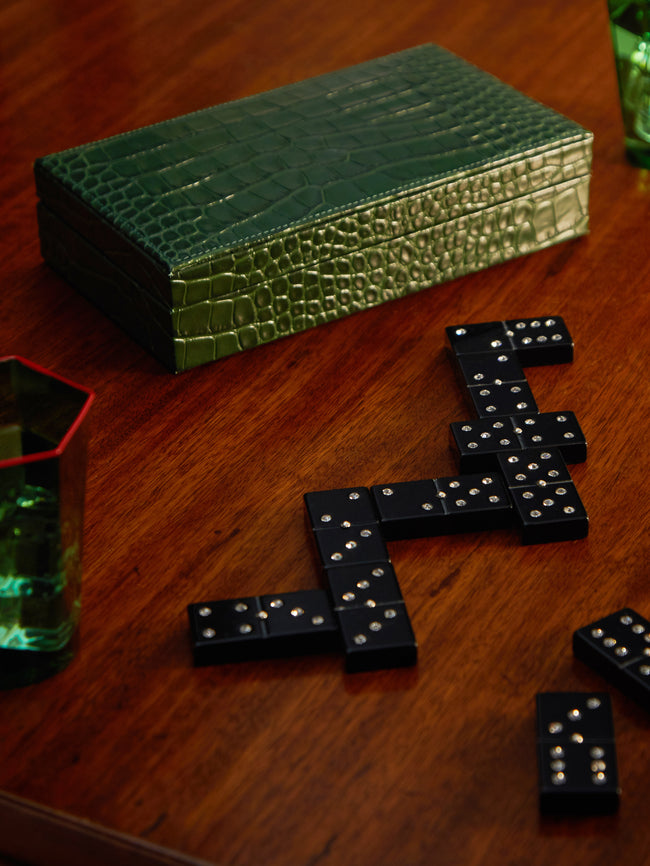 Renzo Romagnoli - Leather Dominoes Set -  - ABASK