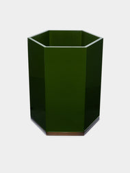 The Lacquer Company - Lacquered Hexagonal Bin -  - ABASK - 