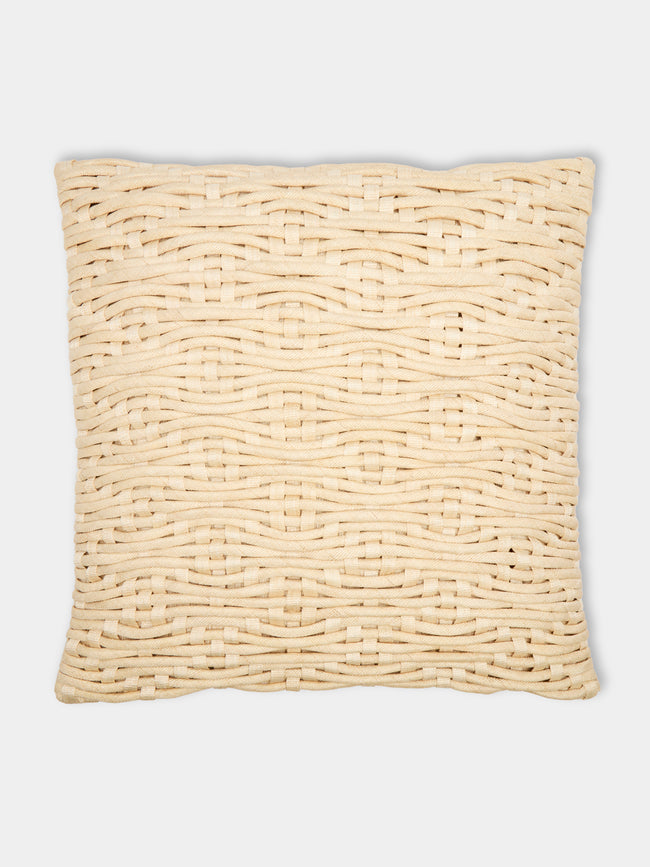 KUBO Curated - Udon Weave Palm Cushion -  - ABASK - 