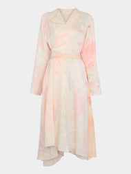 Considered Objects - Irregular Hand-Stitched Silk Robe -  - ABASK - 