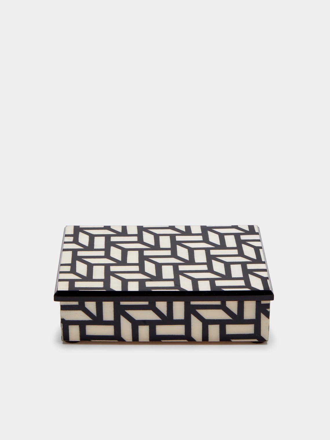 Biagio Barile - Geometric Wood Inlay Box -  - ABASK - 