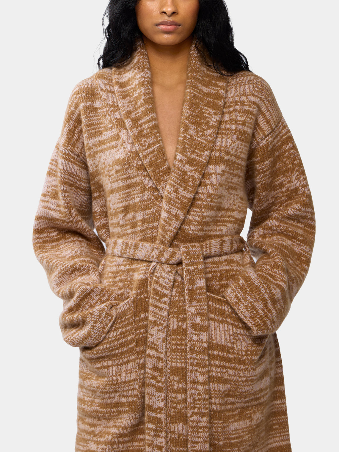 Twisted Cashmere Robe