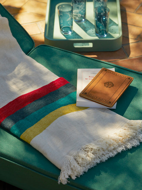 Libeco - Summer Stripe Belgian Linen Towel -  - ABASK