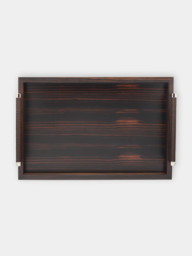 Riviere - Diana Ebony Large Rectangular Tray -  - ABASK - 