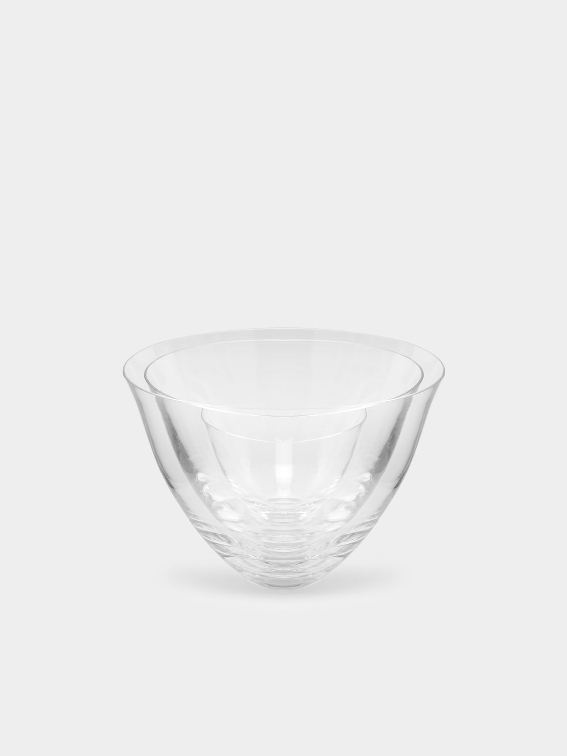 Deborah Ehrlich - Hand-Blown Crystal Glass Bowls (Set of 3) -  - ABASK