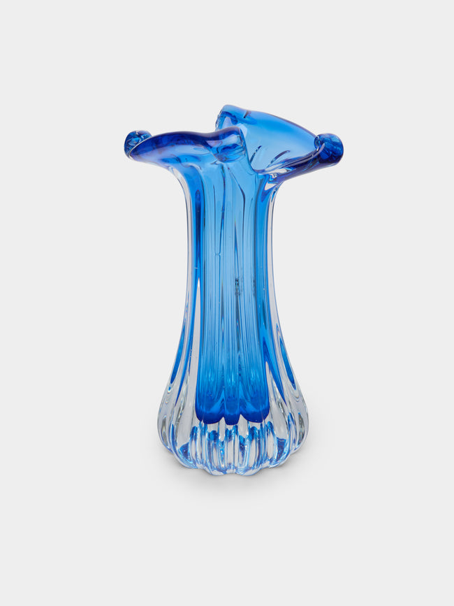 Antique and Vintage - 1970s Bohemian Glass Vase -  - ABASK - 