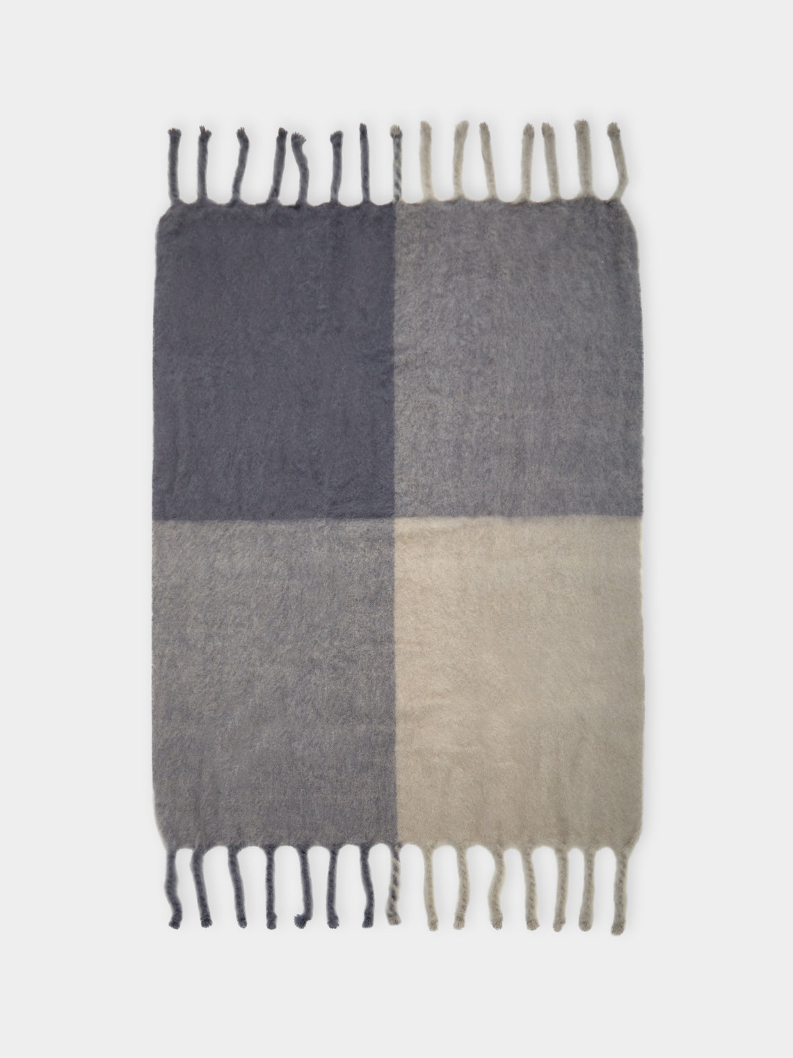 Lena Rewell - Kallio Handwoven Mohair Blanket (71in/1.8m) -  - ABASK