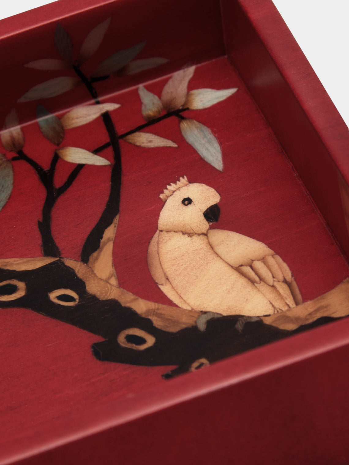 Silvia Furmanovich - Birds Marquetry Wood Vide Poche -  - ABASK