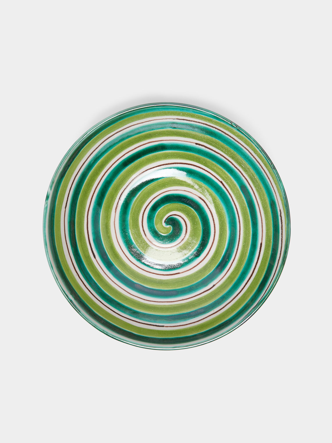 Ceramica Pinto - Vietri Hand-Painted Ceramic Salad Bowl -  - ABASK