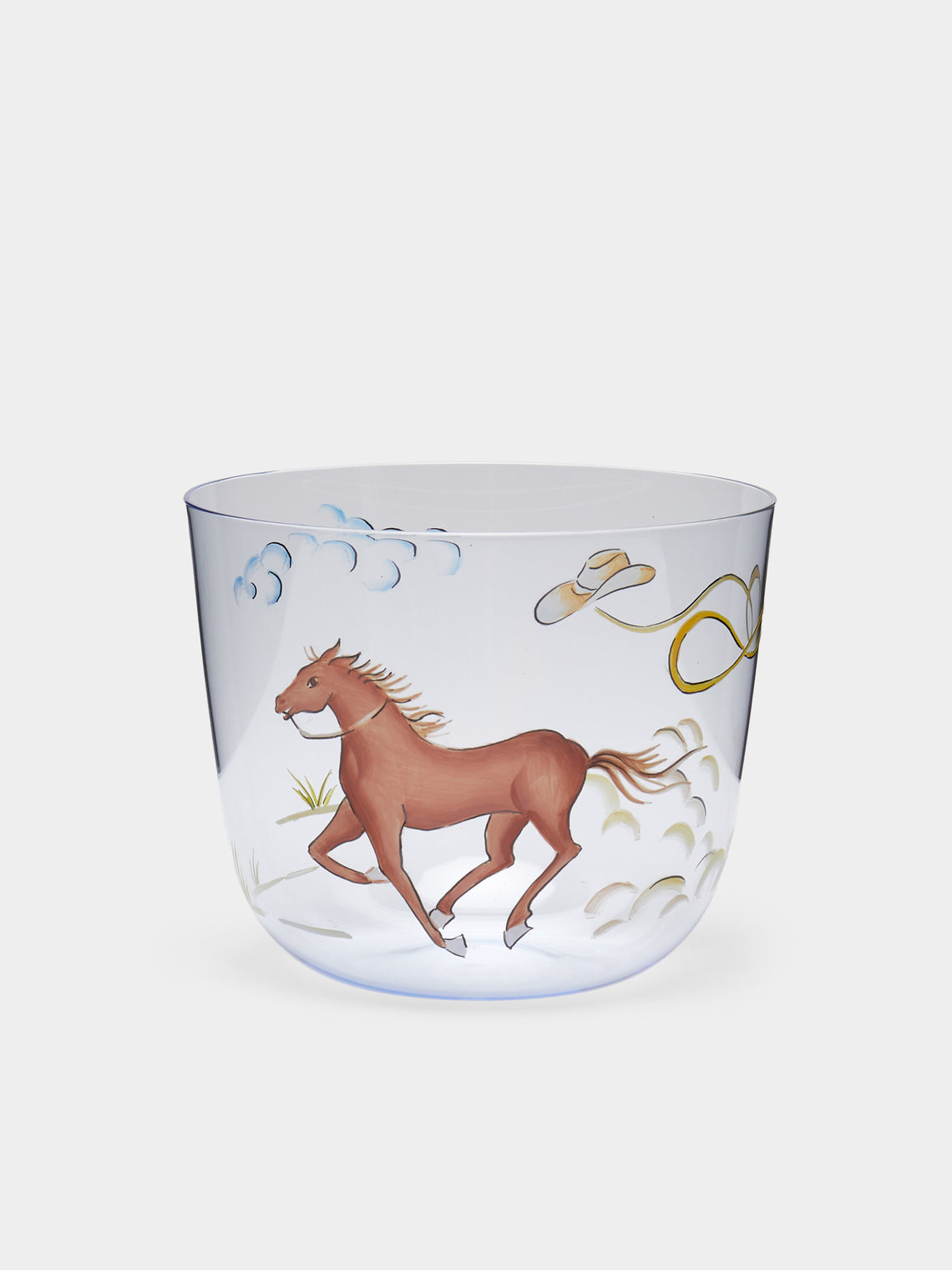 Lobmeyr - Marfa Hand-Painted Crystal Tumbler -  - ABASK - 