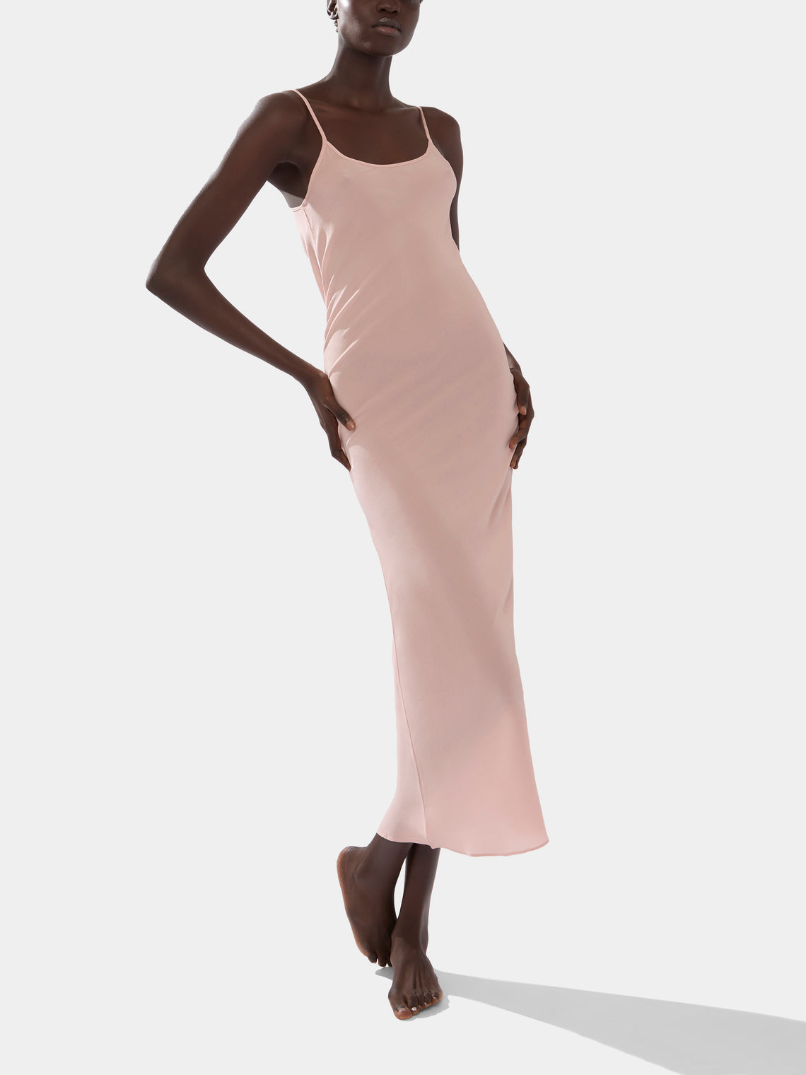 Ryan Roche - Silk Slip Dress -  - ABASK