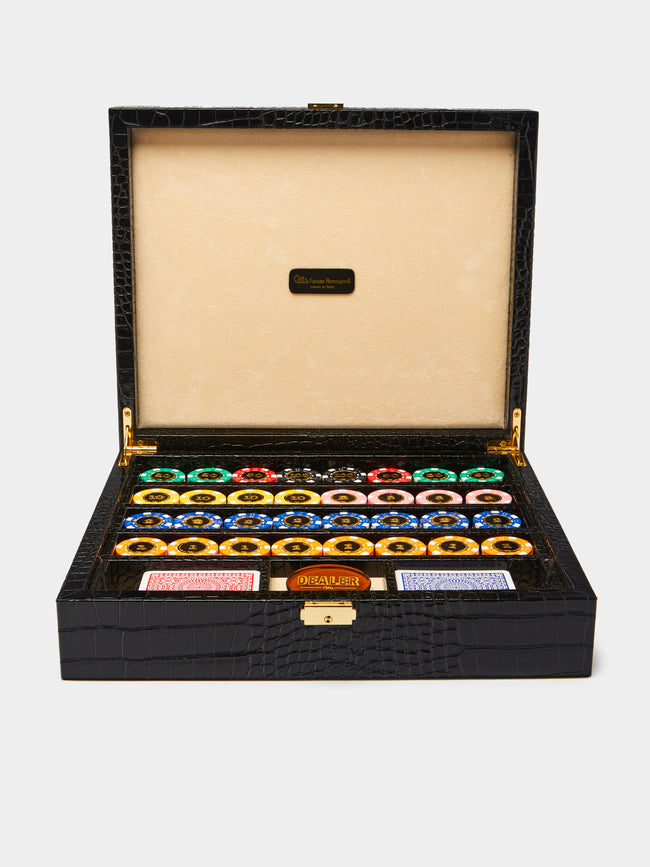 Renzo Romagnoli - Hold'Em Leather Poker Set -  - ABASK - 