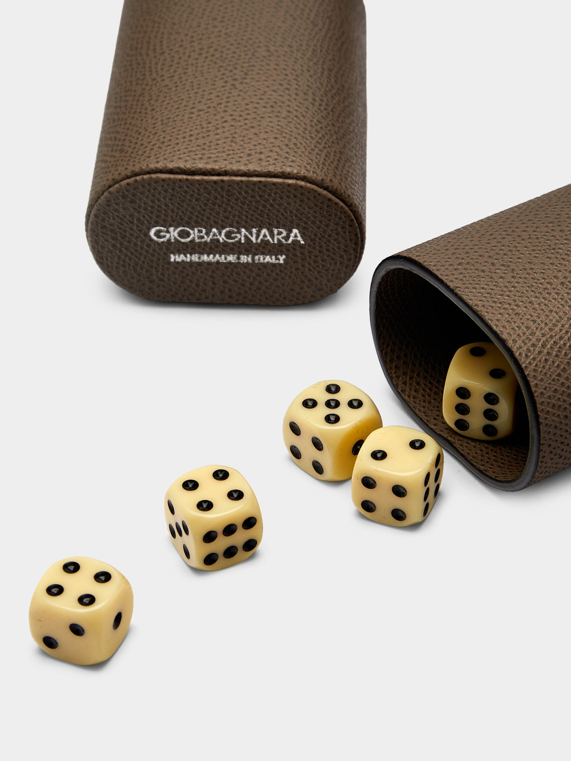 Giobagnara - Leather Backgammon, Checkers, Chess and Dominoes Compendium -  - ABASK