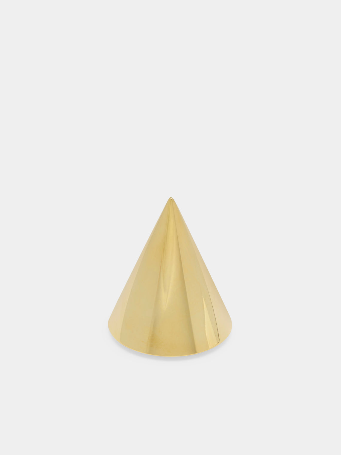 Les Few - Brass Conical Paperweight -  - ABASK - 