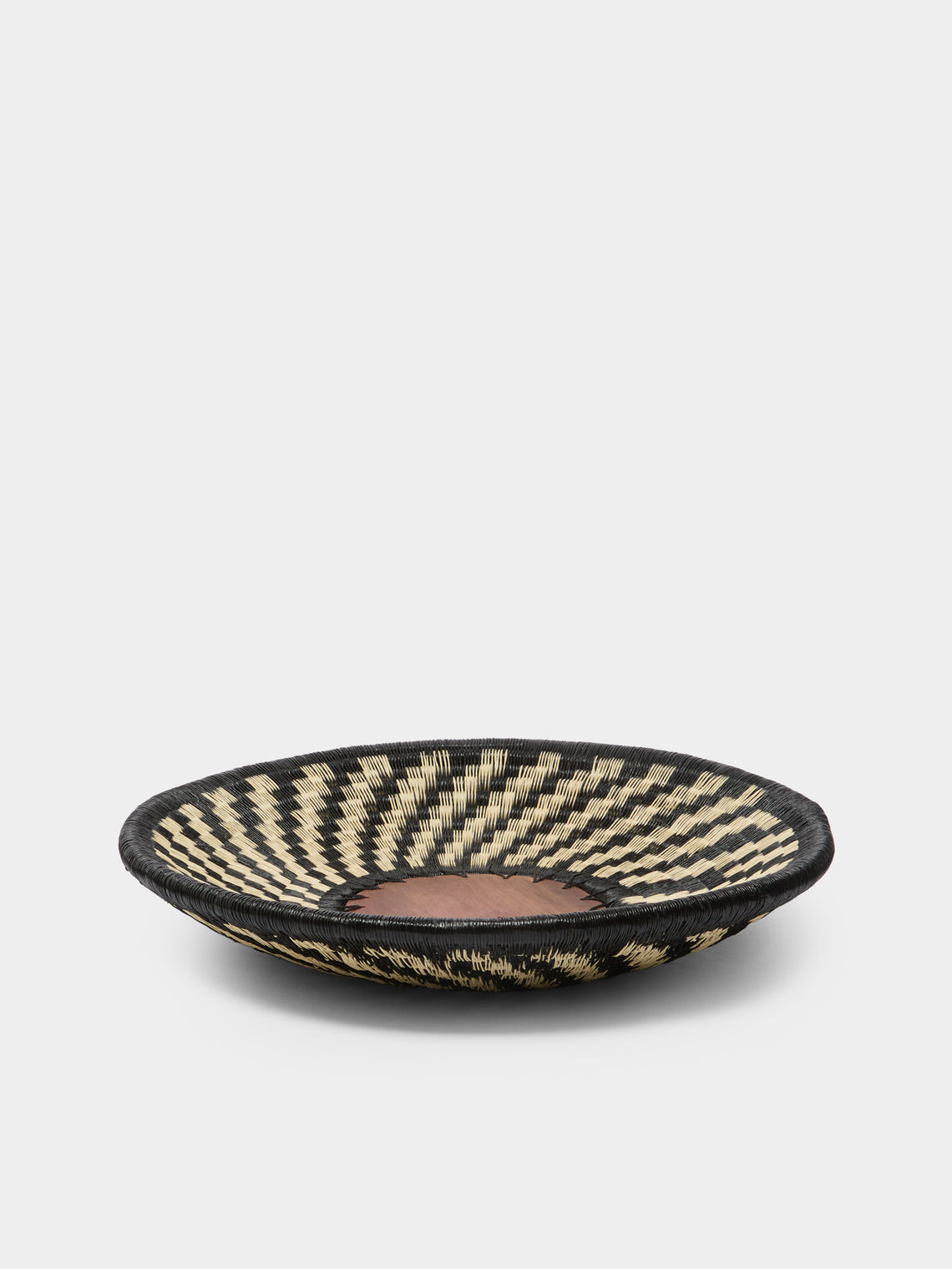 CasaLatina - Swirl Handwoven Werregue Palm Fruit Bowl -  - ABASK - 